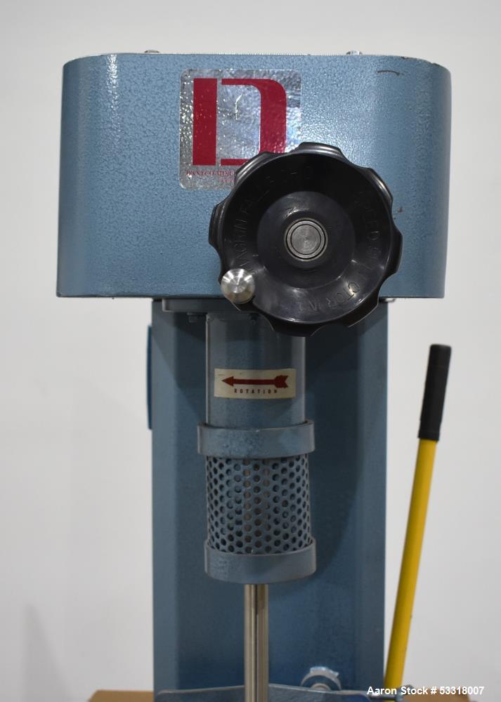 Used Dantco Benchtop Disperser – 1 HP, High-Speed, Hydraulic Lift, Stand Mounted