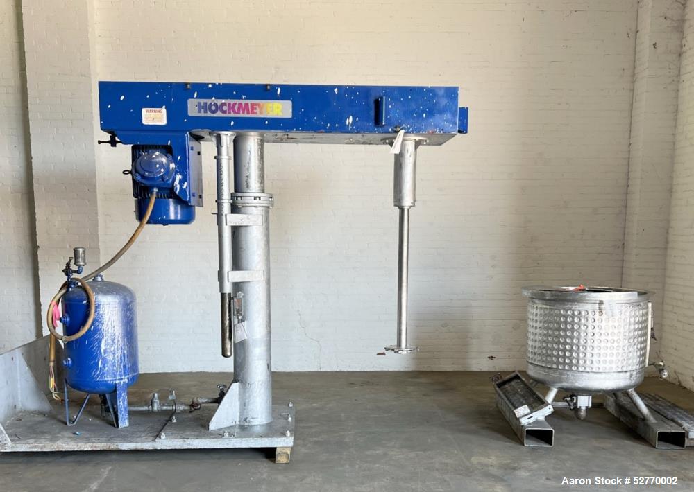 Hockmeyer Model 9HV150/4165 Disperser Mixer