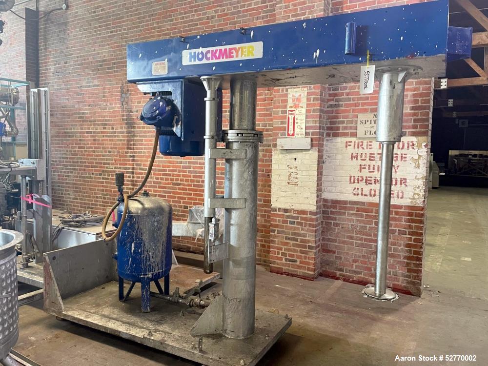 Hockmeyer Model 9HV150/4165 Disperser Mixer