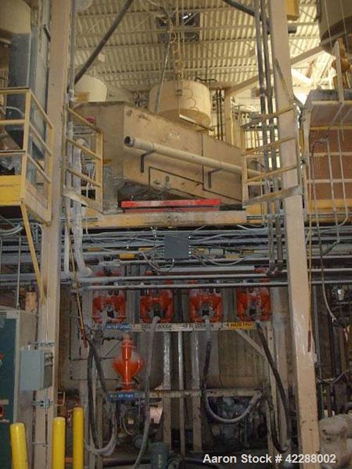 Used Hockmeyer Dual Shaft Disperser Mixing System, Model HCS-II-1800