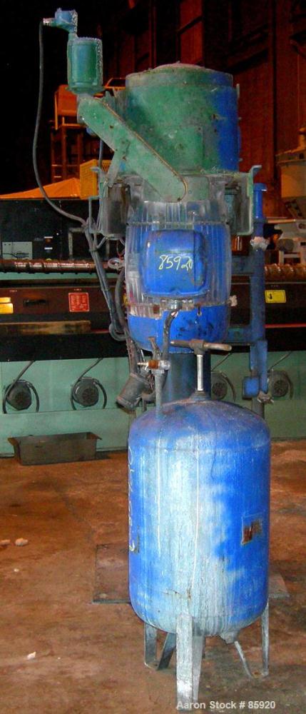 Used- Hockmeyer Heavy Duty Disperser, Model HVR-50. 3" diameter x 39" long, 304 stainless steel shaft, 15" diameter style "G...