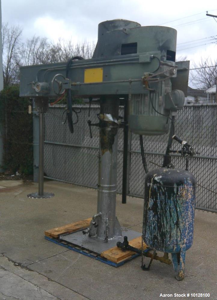 Used Hockmeyer High Speed Disperser | 50 HP Variable Speed Industrial Mixer