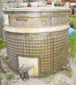 USED: Hockmeyer single shaft disperser, model HHL-II-550. 3" diameter shaft with an 18" diameter sawtooth blade. Driven by a 75 hp, 3/60/460 volt, 1260 rpm XP motor, Class 1 Group D, Class 2 Group D....