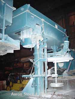 Used Hockmeyer Single Shaft Disperser, Model HHL-II-550. 3" diameter shaft with an 18" diameter sawtooth blade. Driven by a 75 HP, 3/60/208-230/460 Volt, 1780 RPM XP motor, Class 1 Group D, Class 2 G...