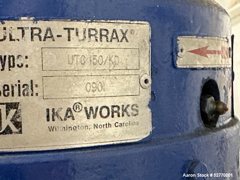 IKA Works Ultra-Turrax UTC Disperser Mixer, Model UTC 150 KD