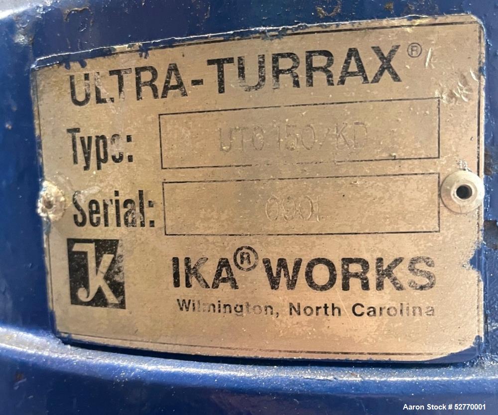 IKA Works Ultra-Turrax UTC Disperser Mixer, Model UTC 150 KD