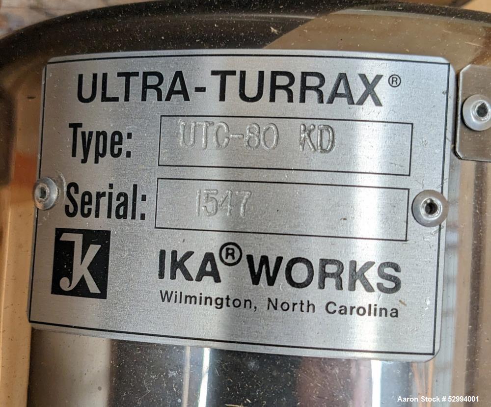 IKA UTC 80 Disperser
