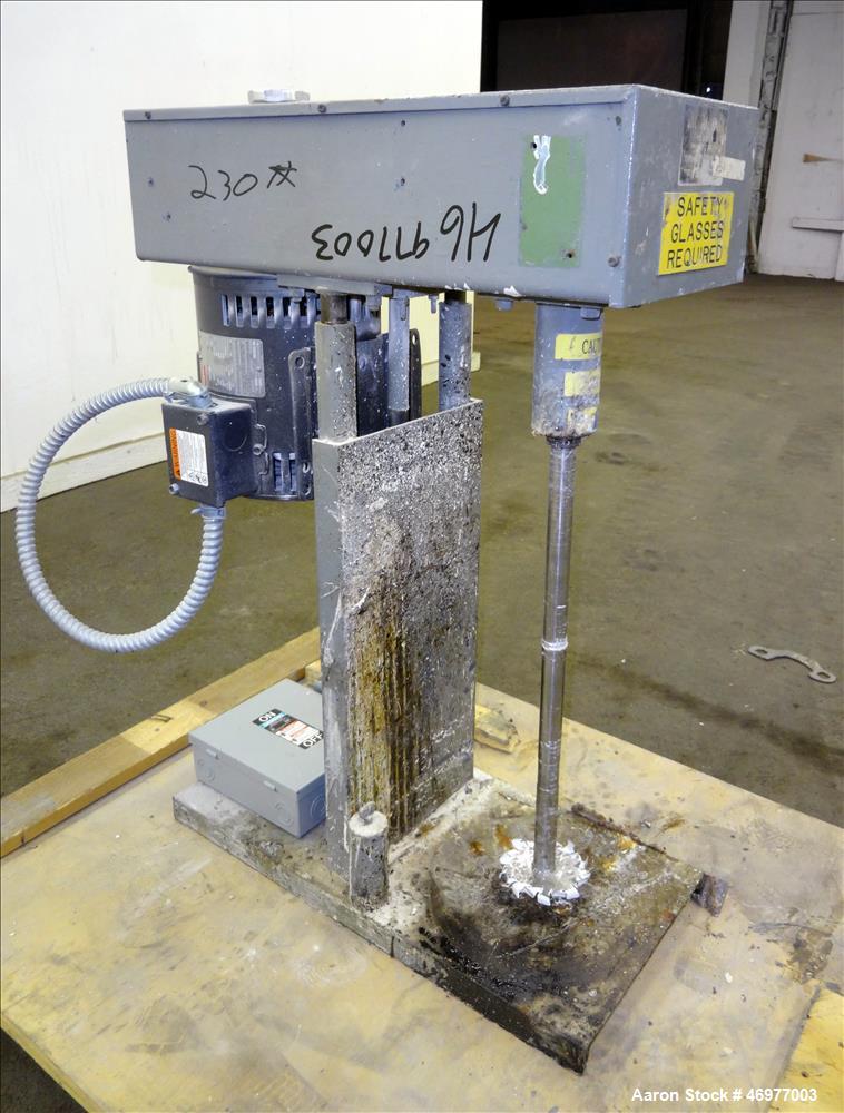 Used Indco Benchtop Lab Disperser, Model HS-1208.