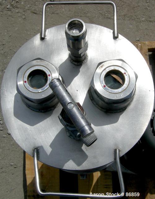 USED: Kady International Kady mill, model LB, 316 stainless steel.   1 gallon working capacity. 9" diameter x 9" deep jacketed bowl with a non-jacketed bowl extension and cover. Approximate 2-1/2" di...