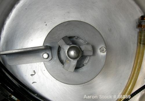 USED: Kady International Kady mill, model LB, 316 stainless steel.   1 gallon working capacity. 9" diameter x 9" deep jacketed bowl with a non-jacketed bowl extension and cover. Approximate 2-1/2" di...