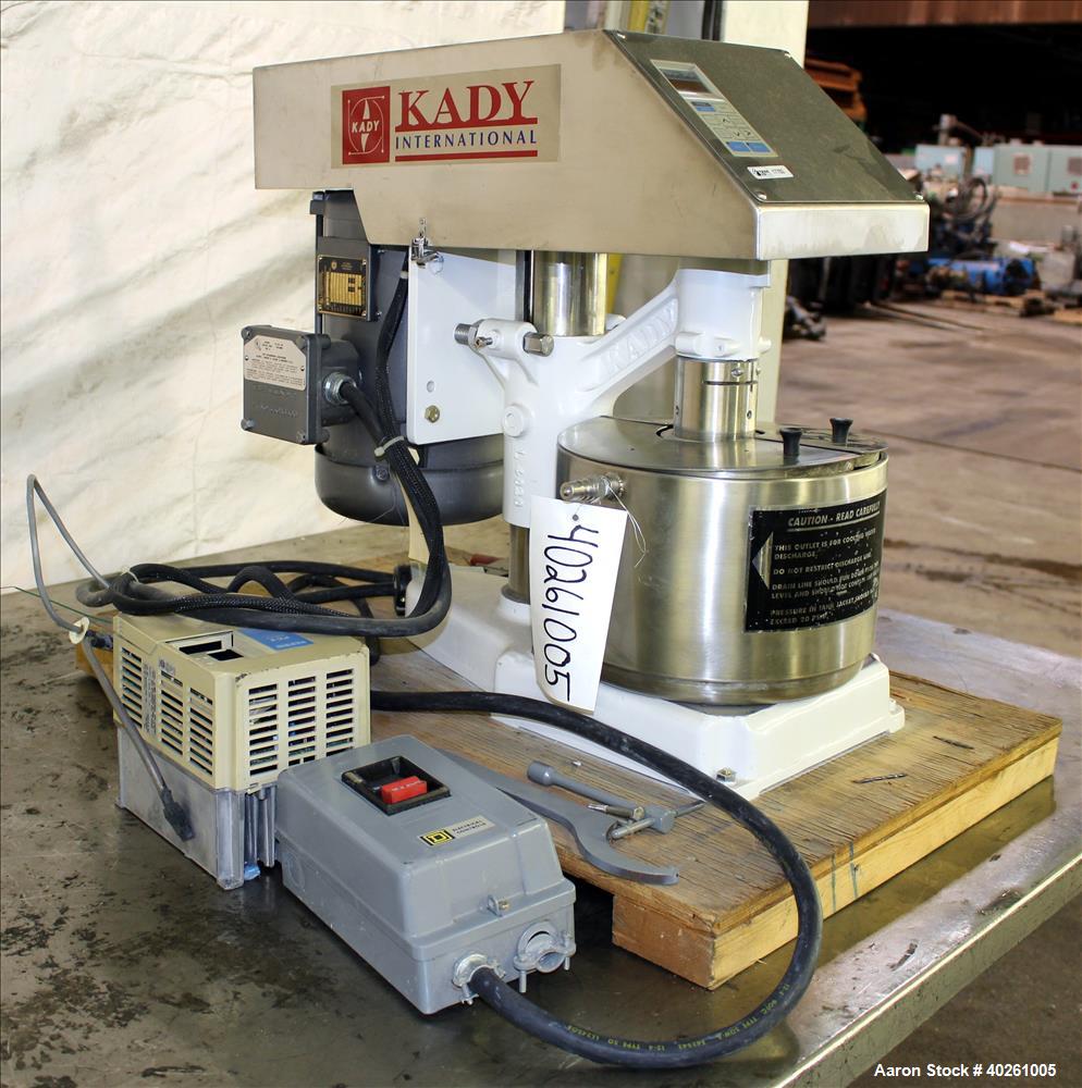 Used Stainless Steel Kady International Top Entering Rotor-Stator High Speed Di