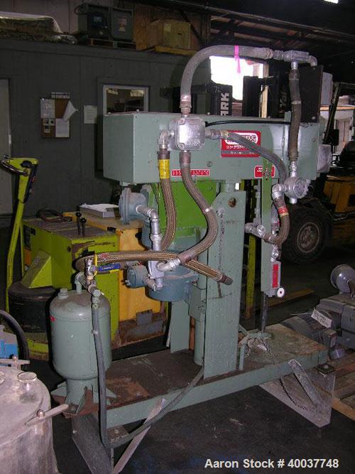 Used- Myers Disperser, Model L775-3, stainless steel shaft and blade, 28" long shaft, 3" diameter blade, 3 HP 230/460 Volt X...