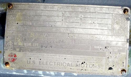 Used Myers Engineering Single Shaft Disperser, Model 800A-30. 2-1/4” diameter x 46” long 304 stainless steel shaft with a 14” diameter 304 stainless steel saw tooth blade. 360 Degree rotation. Will c...