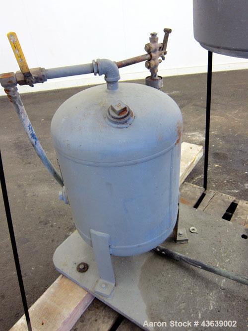 Used Myers Engineering Single Shaft Disperser, Model 800A-30. 2-1/4” diameter x 46” long 304 stainless steel shaft with a 14” diameter 304 stainless steel saw tooth blade. 360 Degree rotation. Will c...