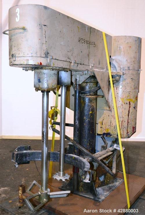 Used Mooney Machine Manufacturing Dual Shaft Disperser