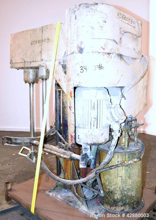 Used Mooney Machine Manufacturing Dual Shaft Disperser