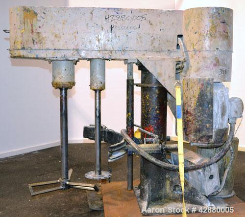 Used Mooney Machine Manufacturing Dual Shaft Disperser
