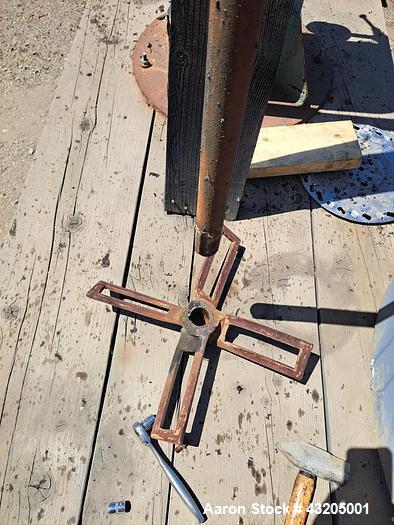Used Mooney Slow-Speed Disperser – 5 HP, 18” Bowtie Blade, Air/Oil Lift