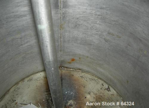 USED: Cowles dissolver model 5VTV. Capacity 5 to 20 gallon batches,5" dia dispersion blade, 1" dia x 17" long shaft, 18" dia x 19" deepmixing tank (20 gallon), stainless steel clad with 2 half covers...