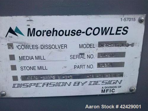 Used-Morehouse Cowles Dissolver, model VISC-MAX2V-3-2, part #471364.