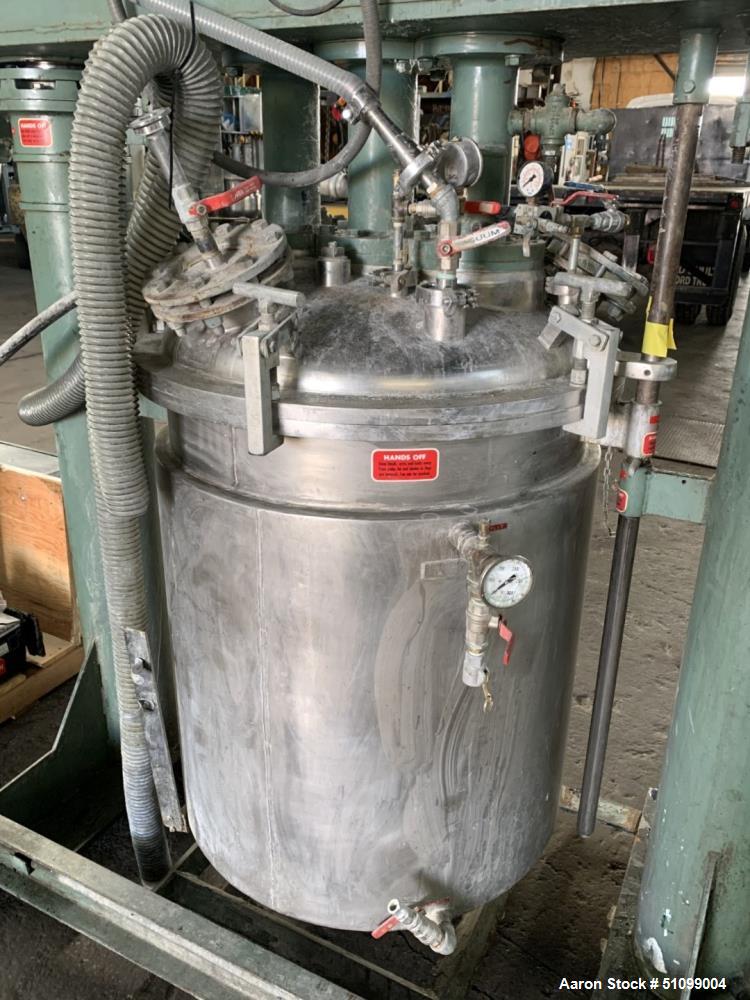 Used- Meyers Tri-Shaft Series Combination Disperser-Mixer