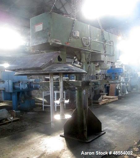 Used Myers Dual Shaft Disperser, Model 550A-30-60, Carbon Steel.