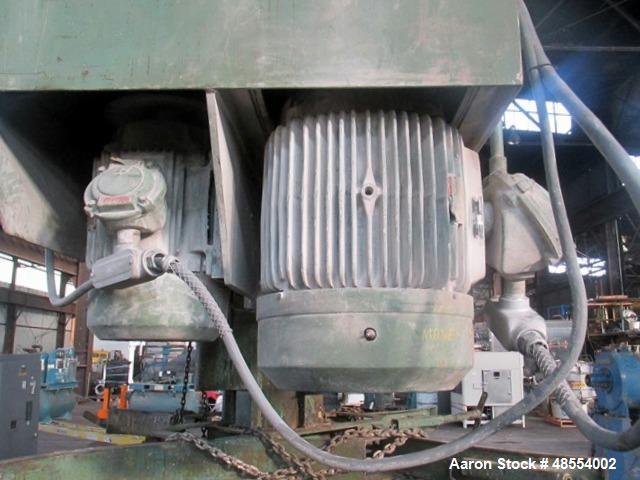 Used Myers Dual Shaft Disperser, Model 550A-30-60, Carbon Steel.