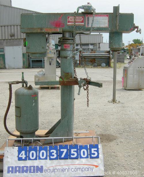 Used- Myers Disperser, Model 775-5. 1 1/ 2" diameter x 25" long 301 stainless steel shaft with a 7" diameter 301 stainless s...
