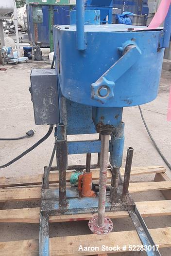 Used- Myers 2 HP Dispersion mixer, Model 775A-2. Includes stainless steel shaft and dispersion blade. Driven by 2 HP, 230/46...