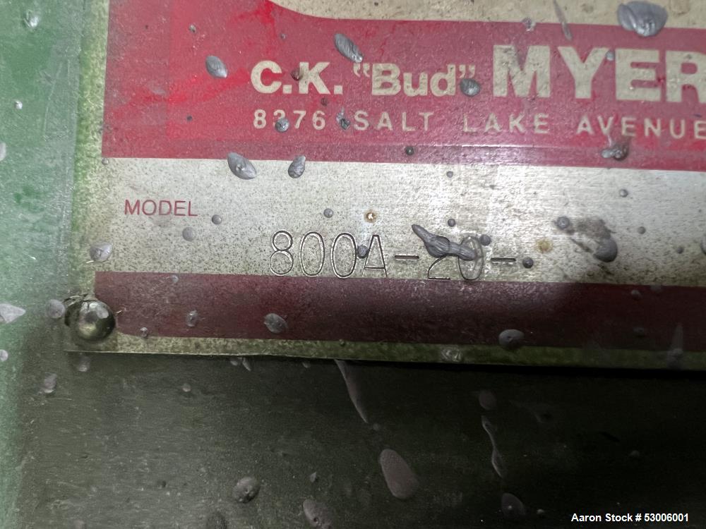 Myers Single Shaft 800 Disperser