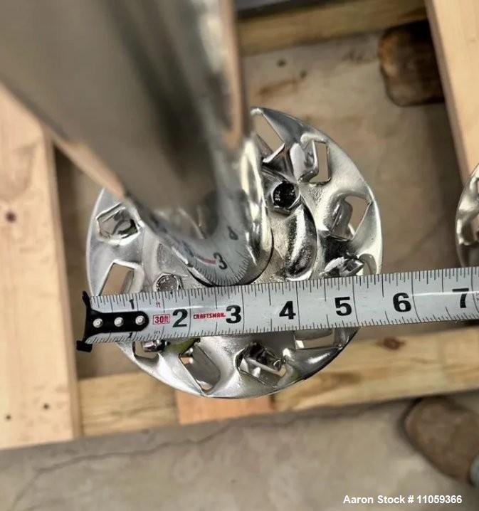 Used Myers Dual Shaft Disperser | High Shear Mixer | Model 850A-10-212 | 10 HP | Stainless Steel Shafts