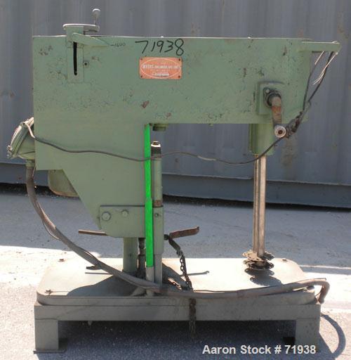 Used Stainless Steel Myers Dual Shaft High Speed Disperser, Model L850