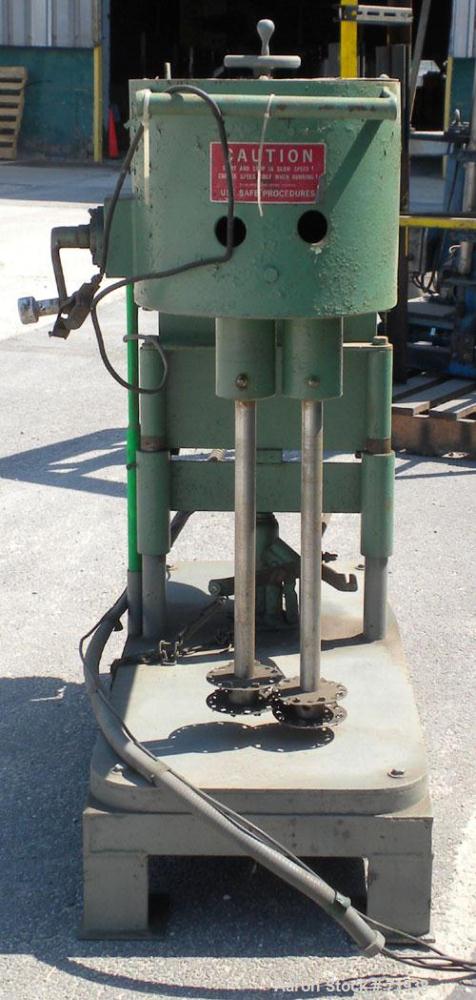 Used- Stainless Steel Myers Dual Shaft High Speed Disperser, Model L850