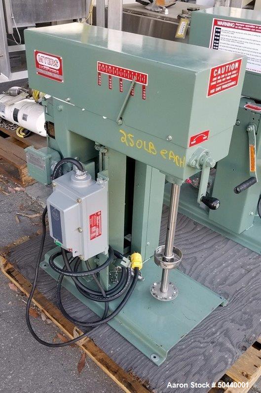 Used Myers Dispersion Mixer, Model LB775-1.