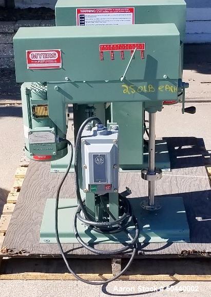 Used Myers Dispersion Mixer, Model LB775-1