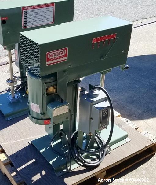 Used Myers Dispersion Mixer, Model LB775-1