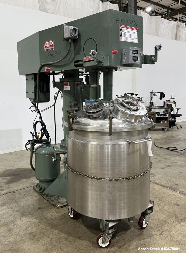 Myers Dual Shaft Disperser, Model V550A-7.5-15