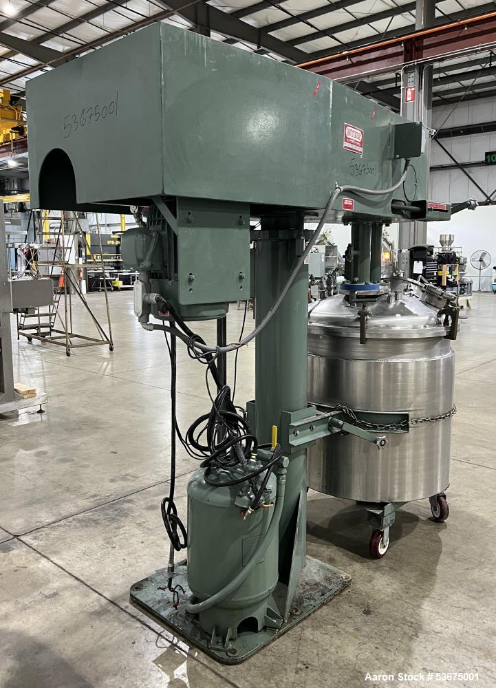 Myers Dual Shaft Disperser, Model V550A-7.5-15