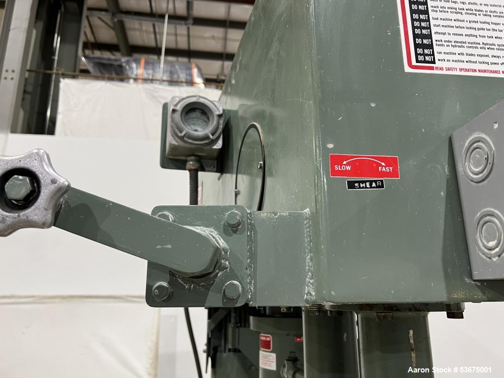 Myers Dual Shaft Disperser, Model V550A-7.5-15
