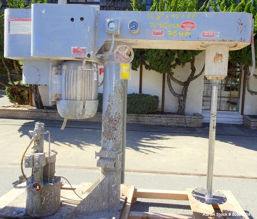 Used Myers Dispersion Mixer.