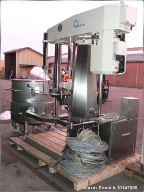Used-Niemann "Pharma Dissolver", Type KDV 491-61 FU.Material of construction is stainless steel.Length of shaft 5'9" (1800 m...