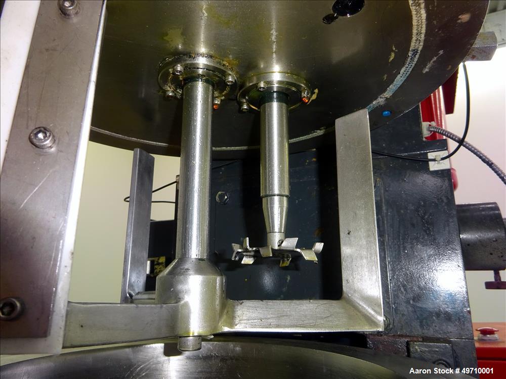 Used Premier Mill Prem-A-Mix ESD Dual Shaft Disperser, Model ESD/1/2
