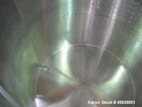 Used Premier Mill Corp Prem-A-Mix ESD Dual Shaft Disperser, Model ESD/V-40/25, 304 stainless steel. 138 to 275 gallon batch size. Jacketed mixing can 45" diameter x 50" straight side, tested internal...