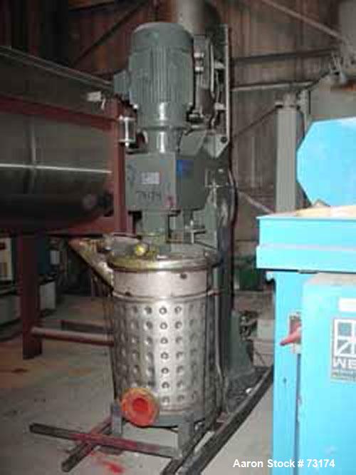 Used: Reynolds low speed mixer, pedestal mount