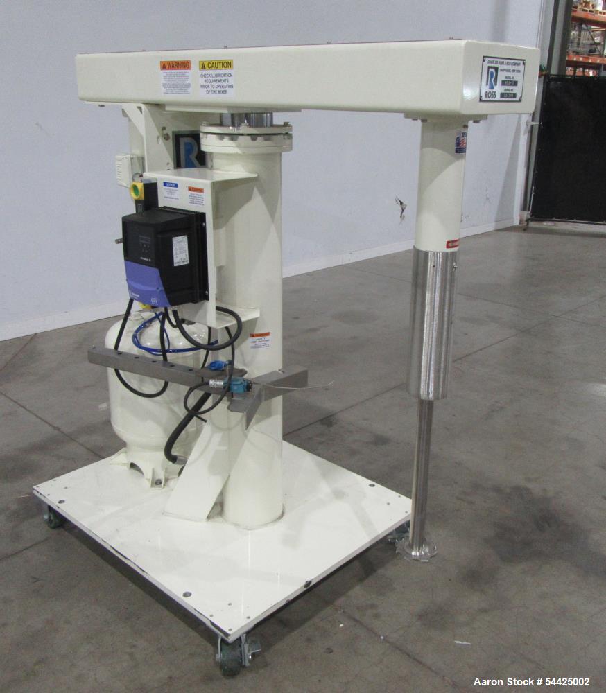 Used Charles Ross HSD-3 High Speed Disperser 3 Gallon Lab Mixer