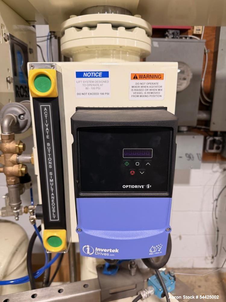 Used Charles Ross HSD-3 High Speed Disperser 3 Gallon Lab Mixer