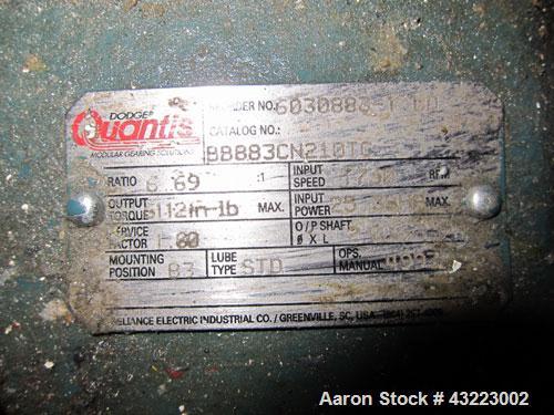 Used Stainless Steel Schold Concentric Triple Shaft Tri-axial Disperser