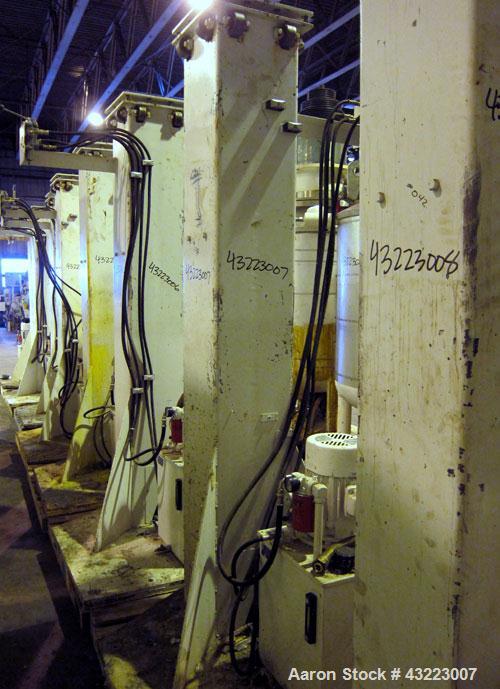 Used Schold Concentric Triple Shaft Tri-axial Disperser, 304 Stainless Steel. (1) High speed shear blade, driven by a 40 hp, 3/60/230/460 volt, 1800 rpm XP motor, speed range 0-1750 rpm, (1) Intermed...