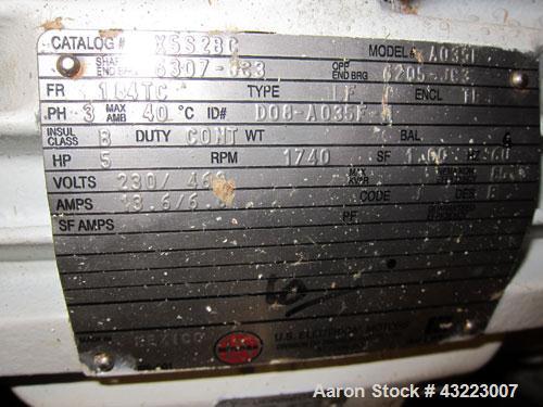 Used Schold Concentric Triple Shaft Tri-axial Disperser, 304 Stainless Steel. (1) High speed shear blade, driven by a 40 hp, 3/60/230/460 volt, 1800 rpm XP motor, speed range 0-1750 rpm, (1) Intermed...