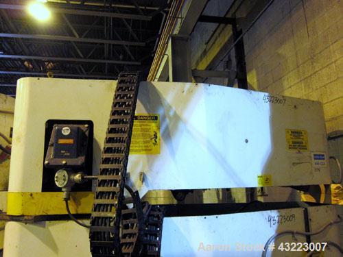 Used Schold Concentric Triple Shaft Tri-axial Disperser, 304 Stainless Steel. (1) High speed shear blade, driven by a 40 hp, 3/60/230/460 volt, 1800 rpm XP motor, speed range 0-1750 rpm, (1) Intermed...